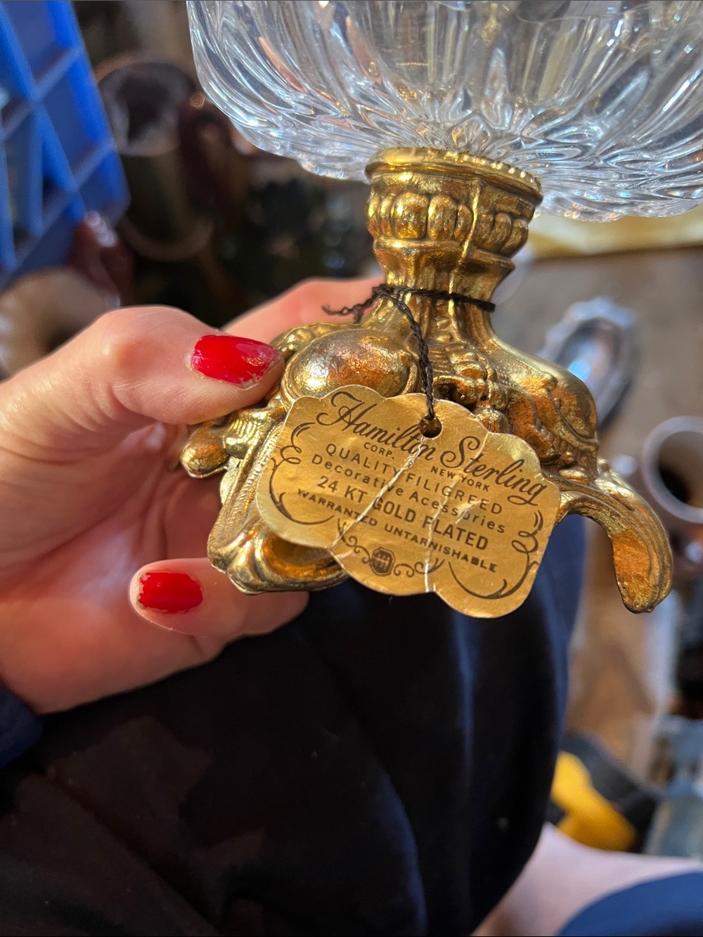 Vintage candy dish - Picture 2 of 2